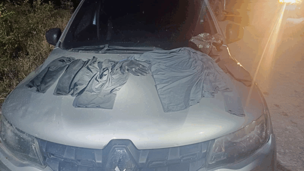 Apreensão de carro em Sanharó 