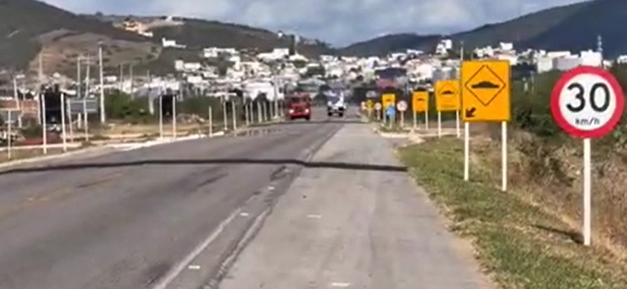 Prevensão de acidentes na BR 232 em Arcoverde