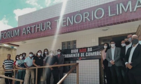 Pedra fechamento de cartório eleitoral 