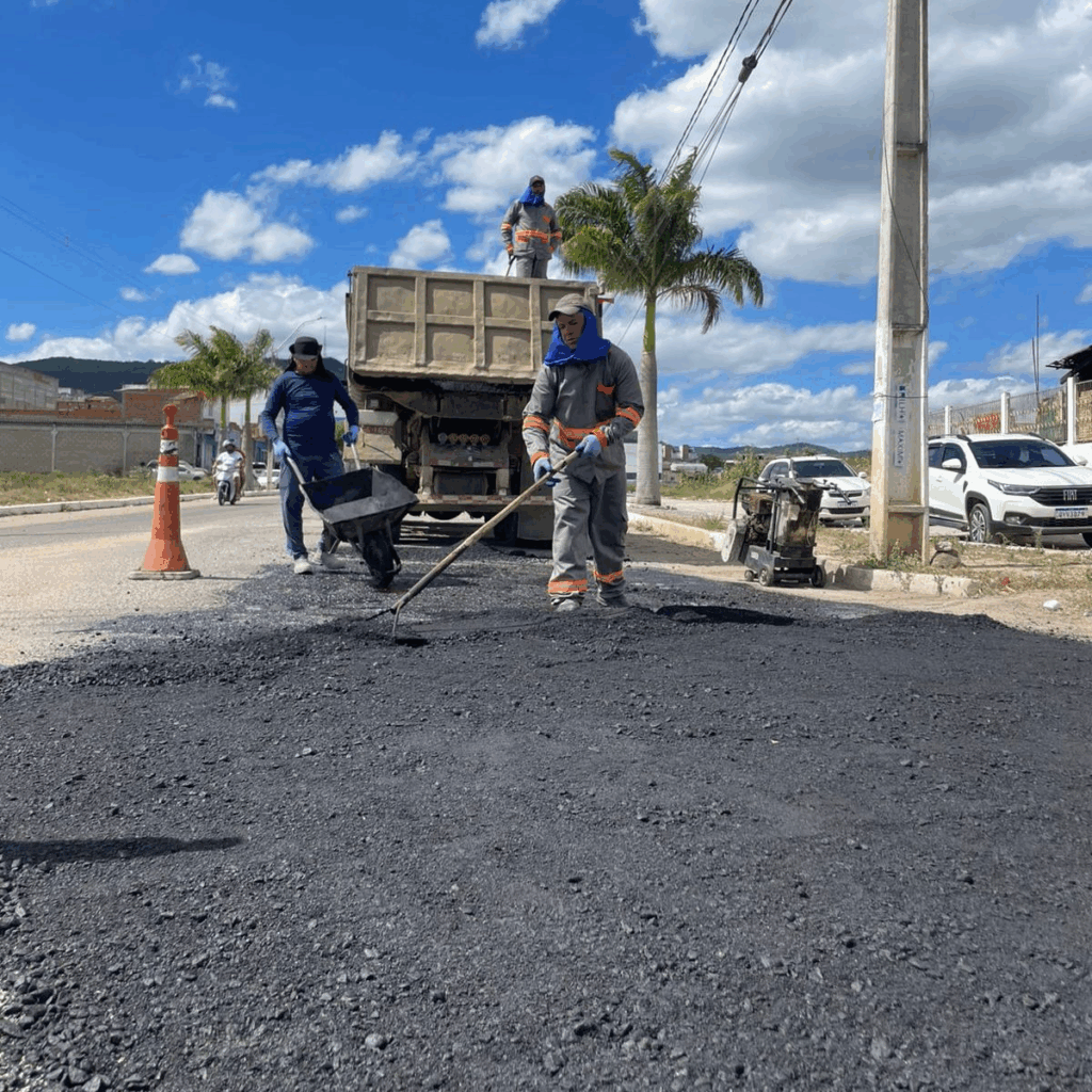 Operação Tapa-Buracos em Pesqueira