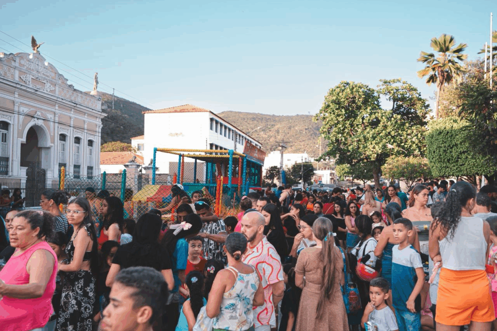 Festa do dia das crianças em Pesqueira 