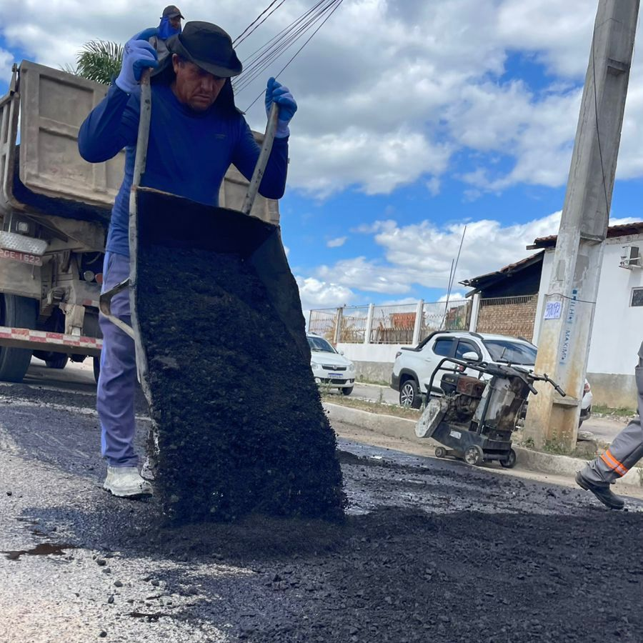 Operação Tapa-Buracos em Pesqueira