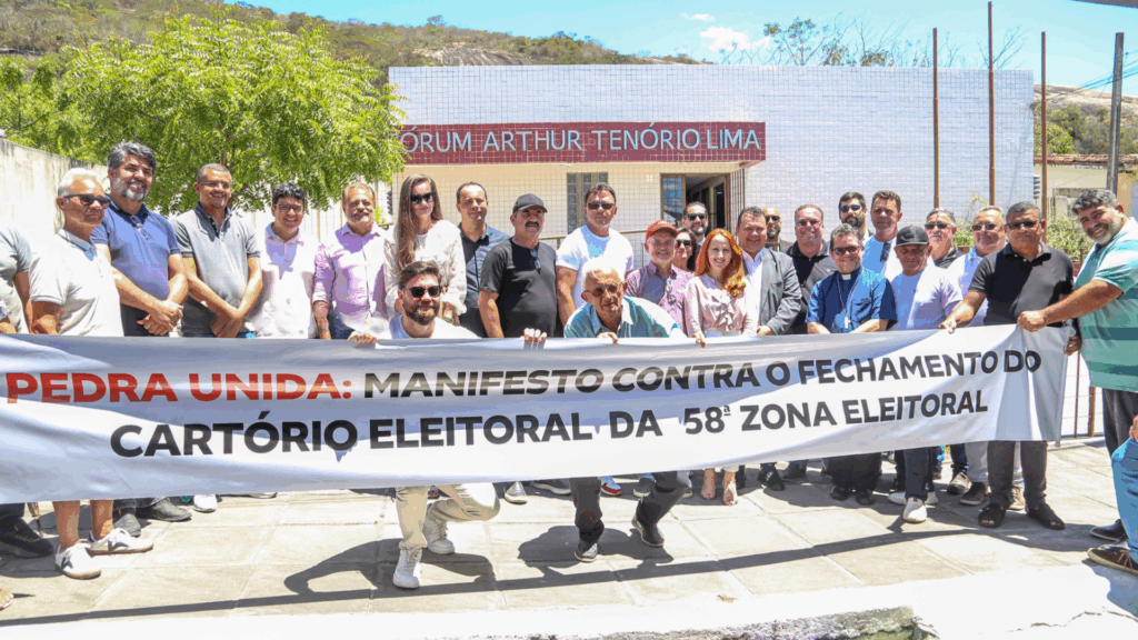 Fechamento do Cartório Eleitoral da Pedra