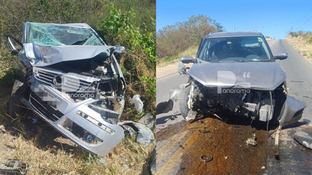 Acidente deixa 5 feridos na BR-424, em Arcoverde