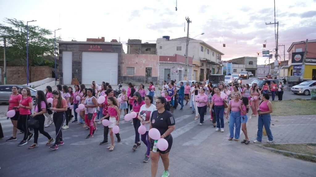 Campanha Outubro Rosa em Sertânia