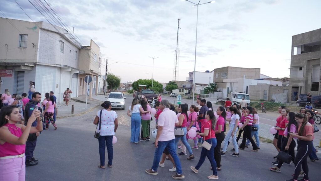 Campanha Outubro Rosa em Sertânia
