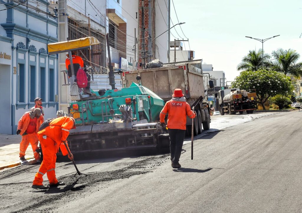 Recapeamento melhora mobilidade em Arcoverde