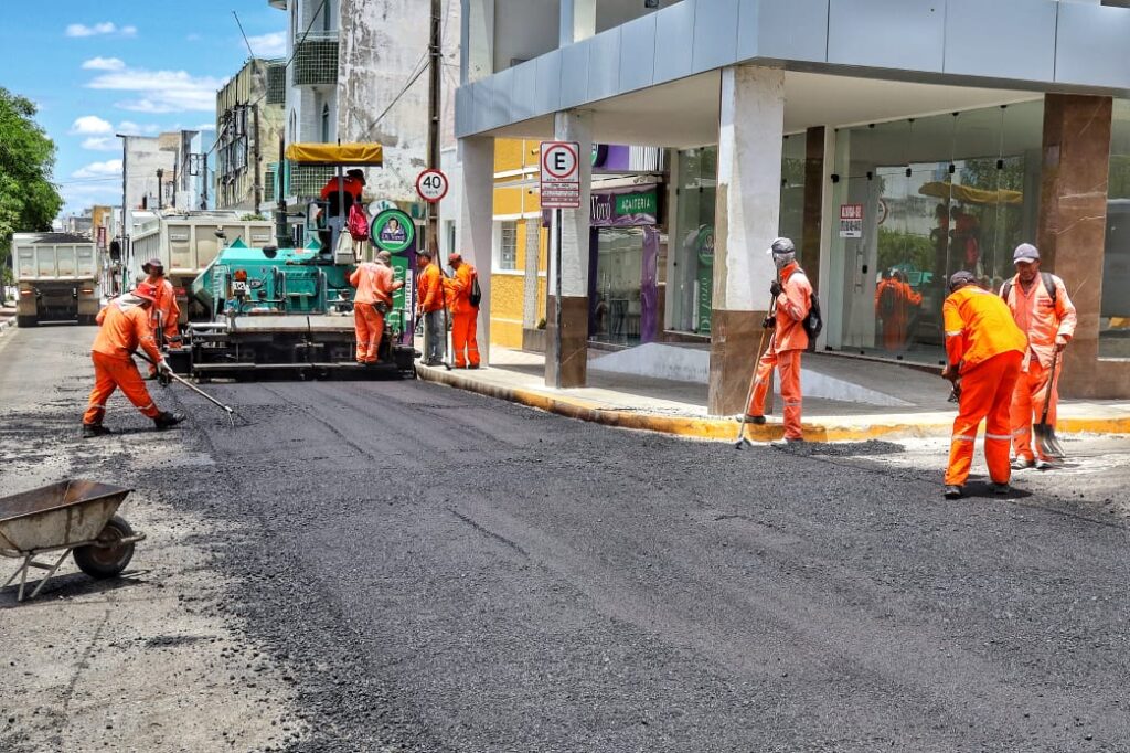 Recapeamento melhora mobilidade em Arcoverde