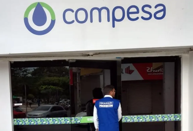 Nova tabela de preços da Compesa