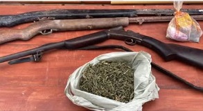 Polícia apreendeu armas e drogas em Pesqueira 