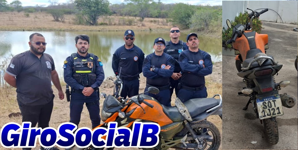 Moto roubada é recuperada em Buíque