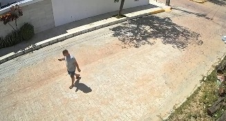 Homem filmou casa de Luciano Pacheco