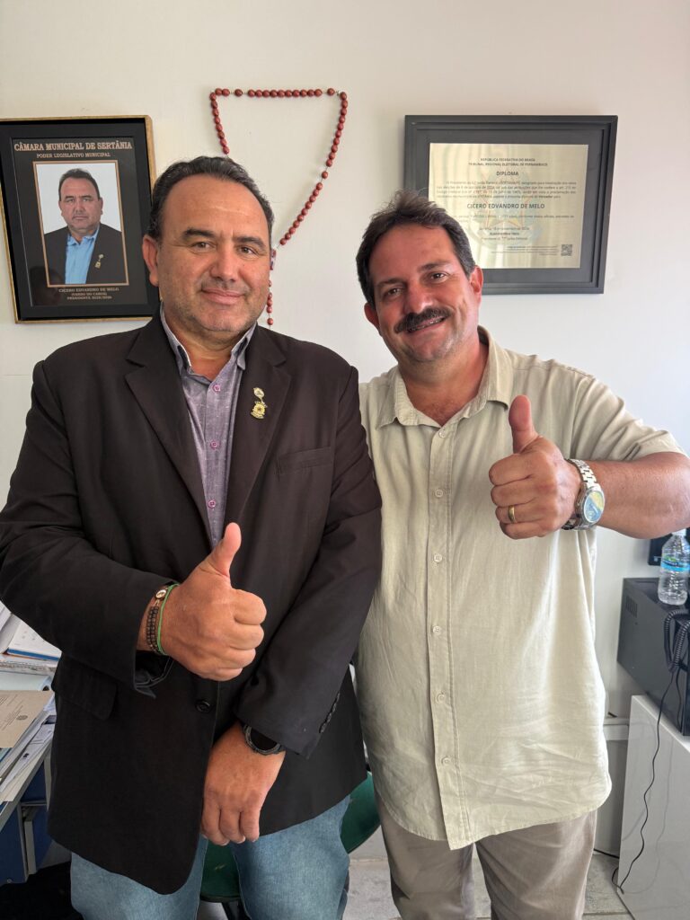 Presidentes das Câmaras de Arcoverde e Sertânia