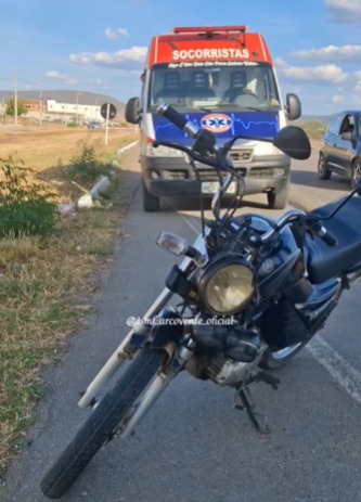 Colisão em Arcoverde Loteamento Rocha 