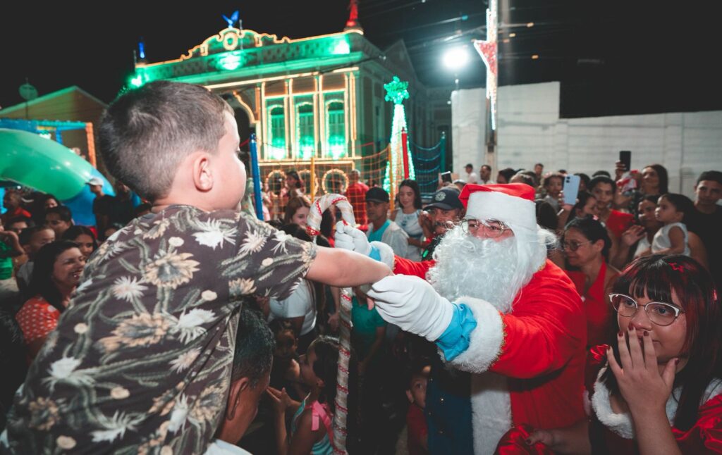 Chegada Papai Noel em Pesqueira
