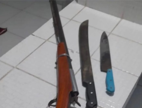 Polícia prendeu homem em Alagoinha 
