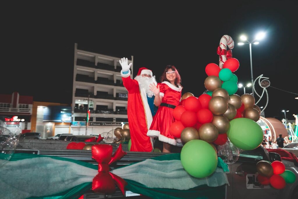 Chegada Papai Noel em Pesqueira