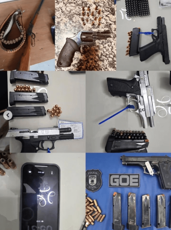 Operação Forja da Polícia Civil combate comércio ilegal de armas no Sertão