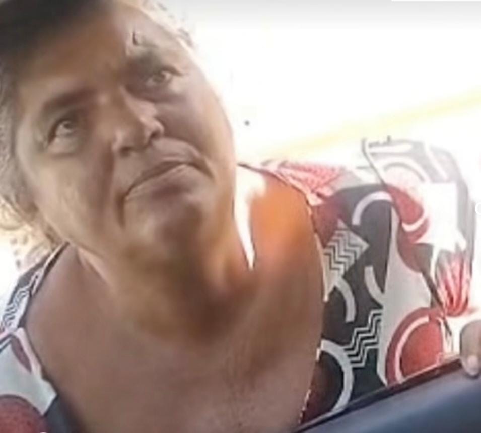 Resgate da mulher na garagem