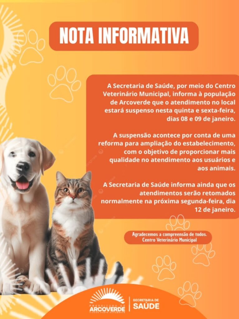 Centro Veterinário de Arcoverde atendimentos