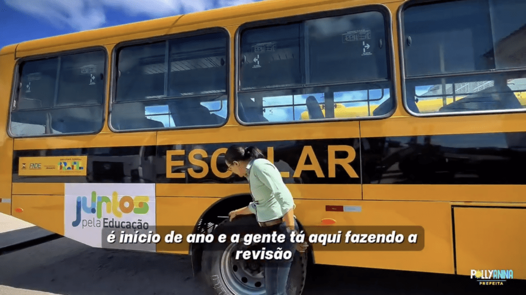 Manutenção no transporte escolar em Sertânia