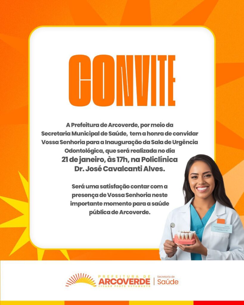 Sala de Urgência Odontológica em Arcoverde