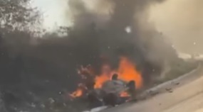 Veículo pegou fogo em Pesqueira