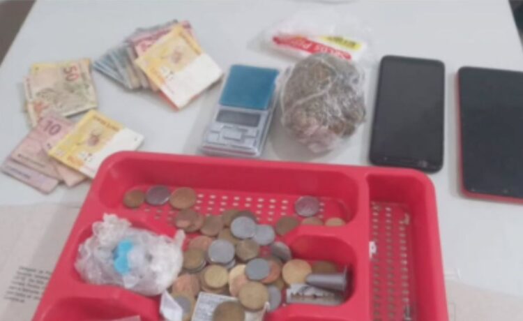 Prisão por tráfico de drogas em Alagoinha