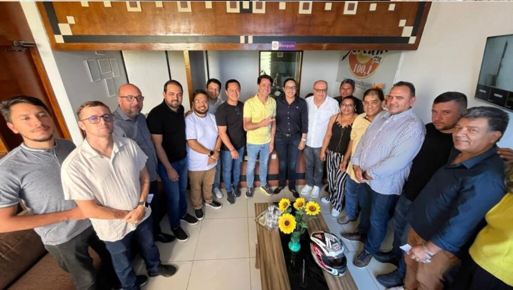 Visita de André Ferreira e Anderson Ferreira