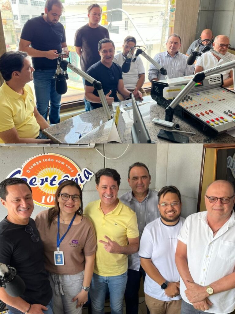 Visita política em Sertânia 