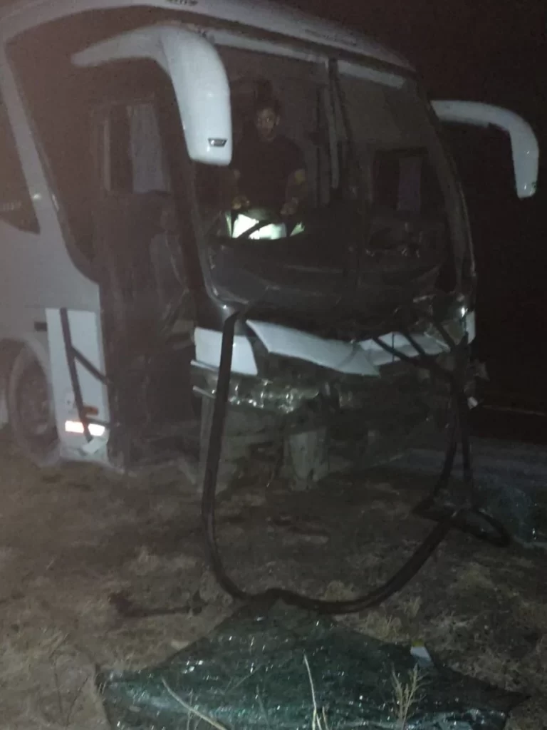 Acidente ônibus TFD de Afogados