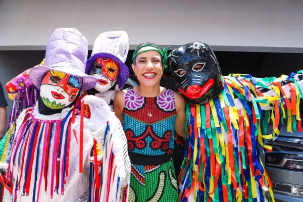 Raquel Lyra carnaval de Pesqueira