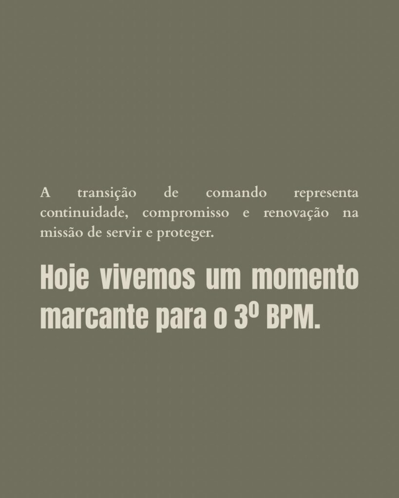 Mudança no comando do batalhão de Arcoverde 