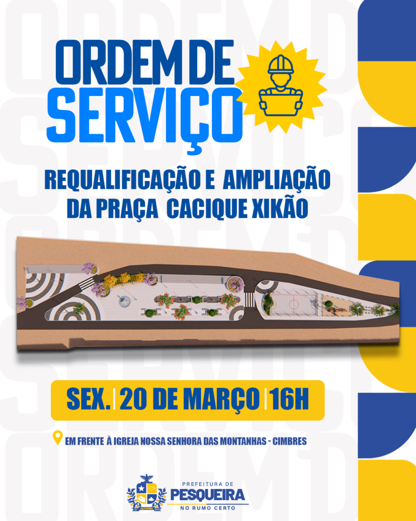 Pesqueira requalificação de praça em Cimbres