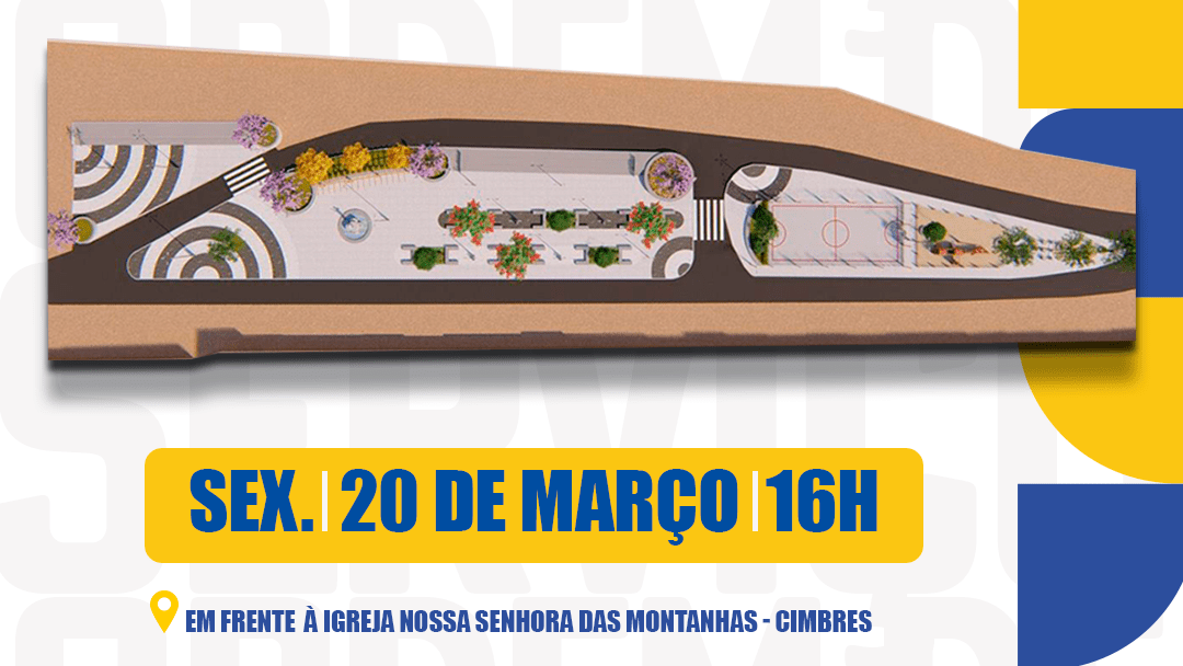 Pesqueira anuncia requalificação da Praça de Cimbres