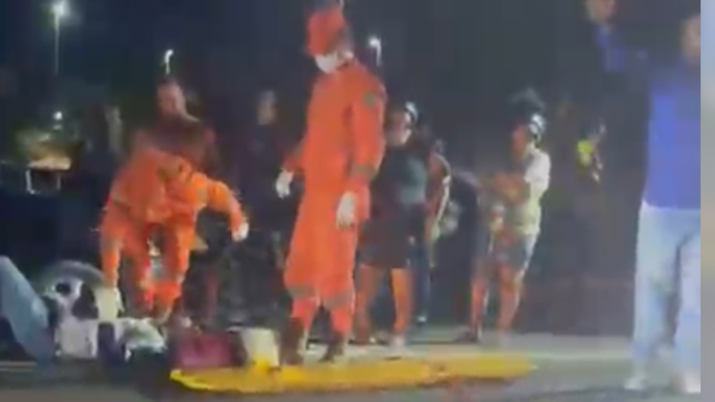Acidente motociclista ferido em Arcoverde