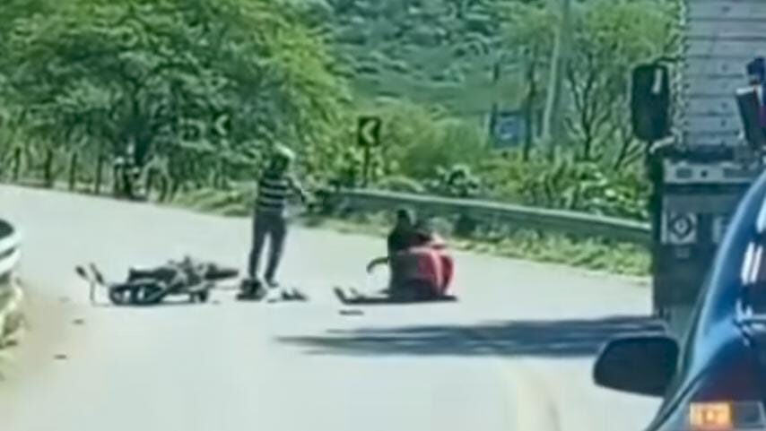 Motociclista fica ferido após pneu estourar na PE-270, entre Buíque e Arcoverde