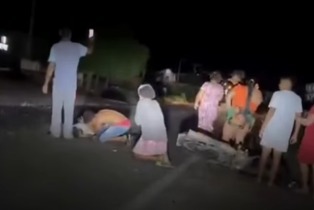 Acidente quatro feridos em Petrolândia