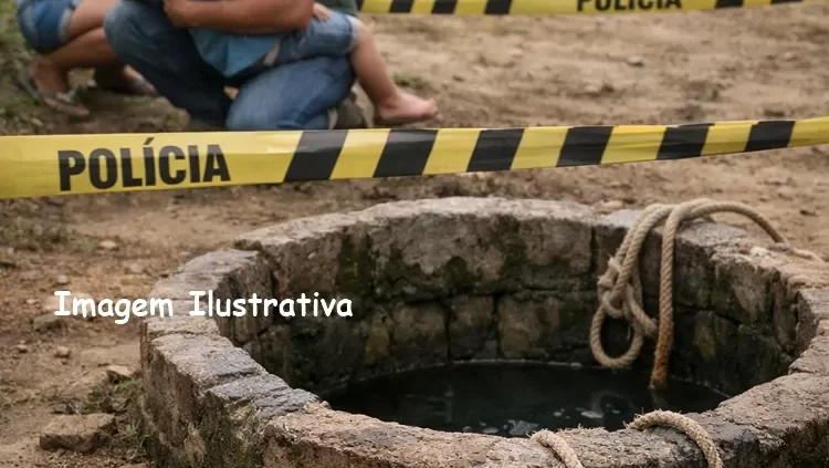 Bebê de 1 ano e 8 meses morre afogado em poço na zona rural de Águas Belas