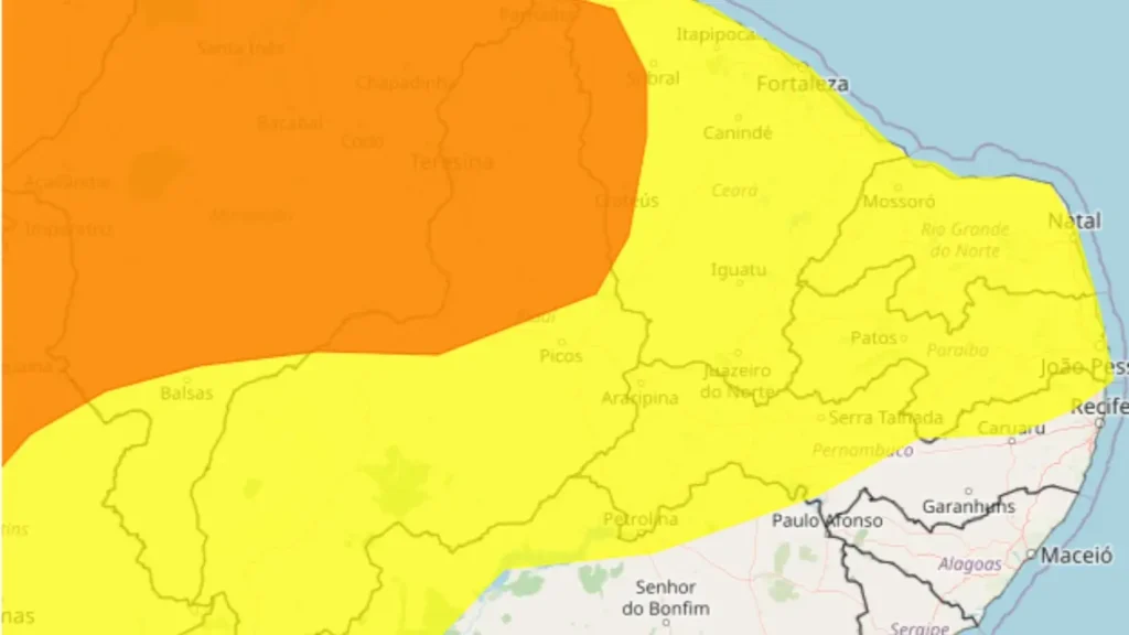 Inmet alerta perigo potencial 