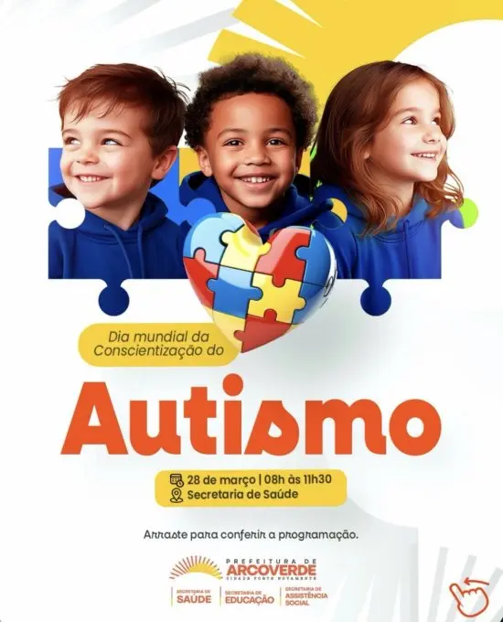 Concientização do Autismo em Arcoverde