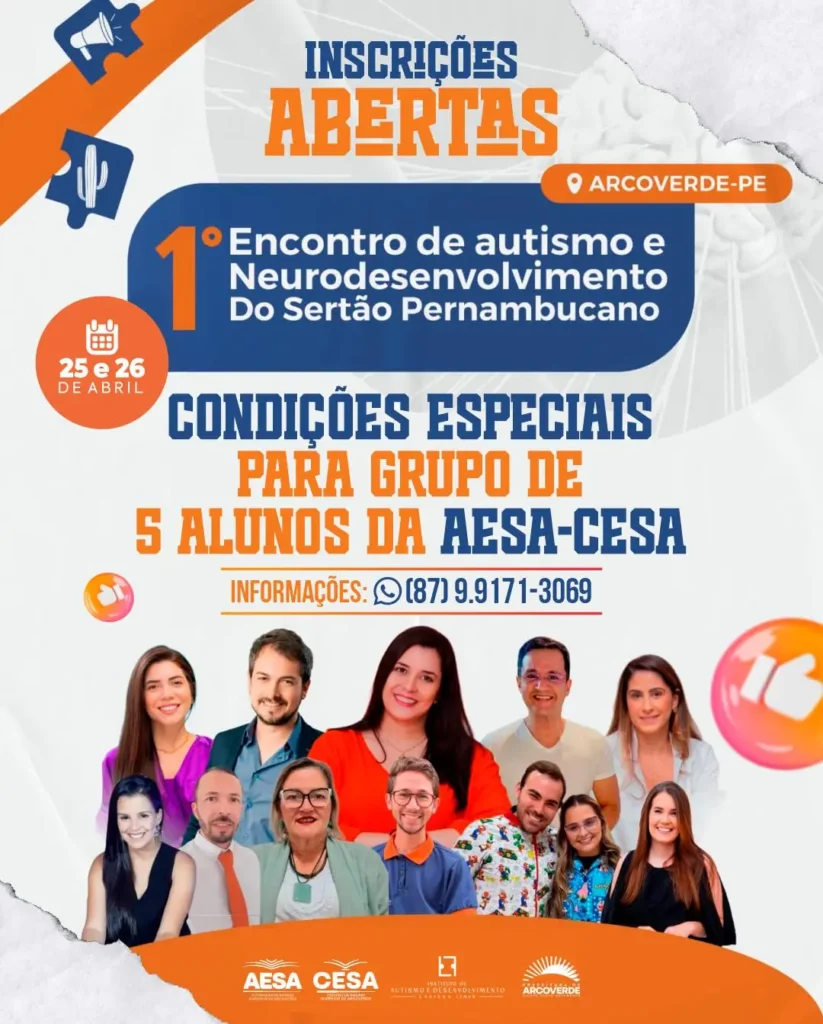 Encontro de Autismo e Neurodesenvolvimento em Arcoverde