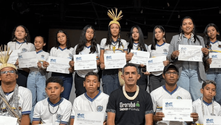 Jovens indígenas de Pesqueira participam de mostra audiovisual no Sesc Arcoverde