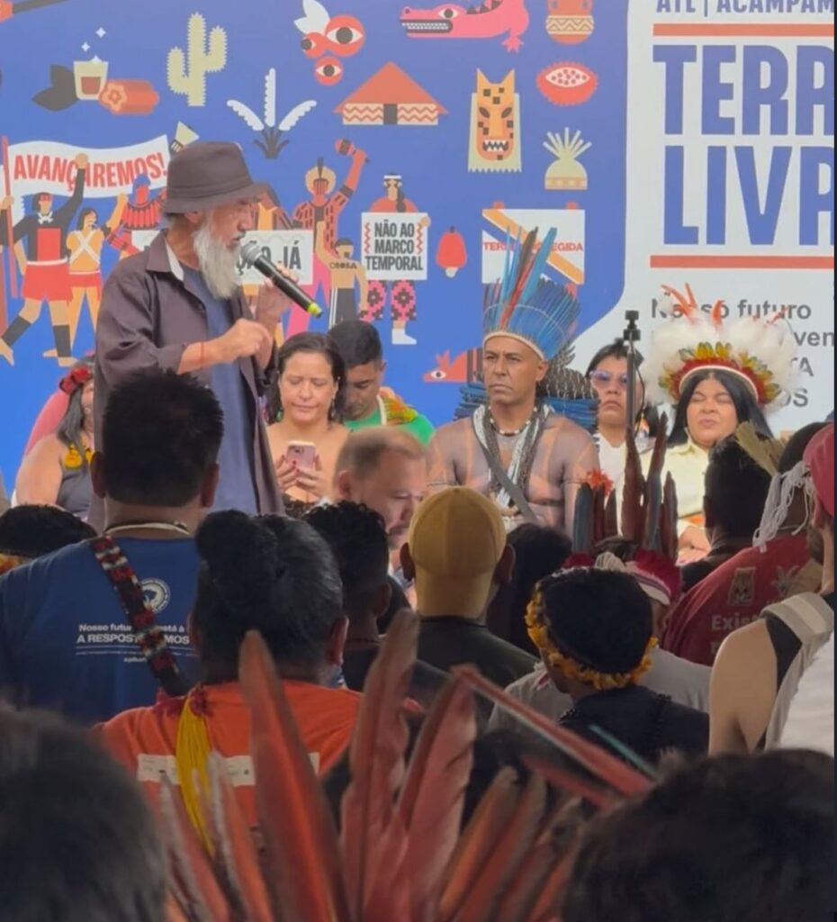 Delegação Xukuru participação ATL