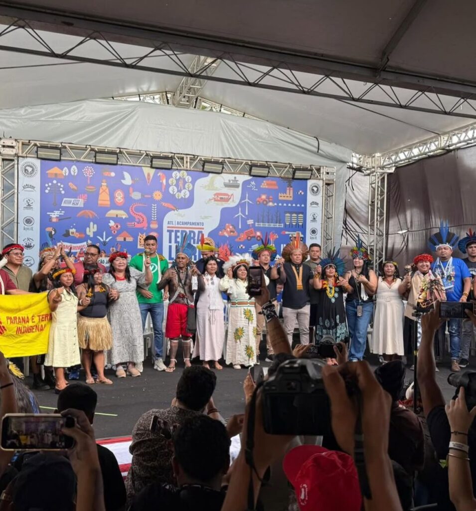 Delegação Xukuru participação ATL