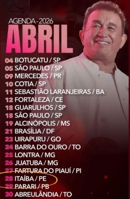 Amado Batista contratação Itaíba