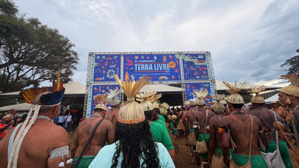 Delegação Xukuru no ATL 2026