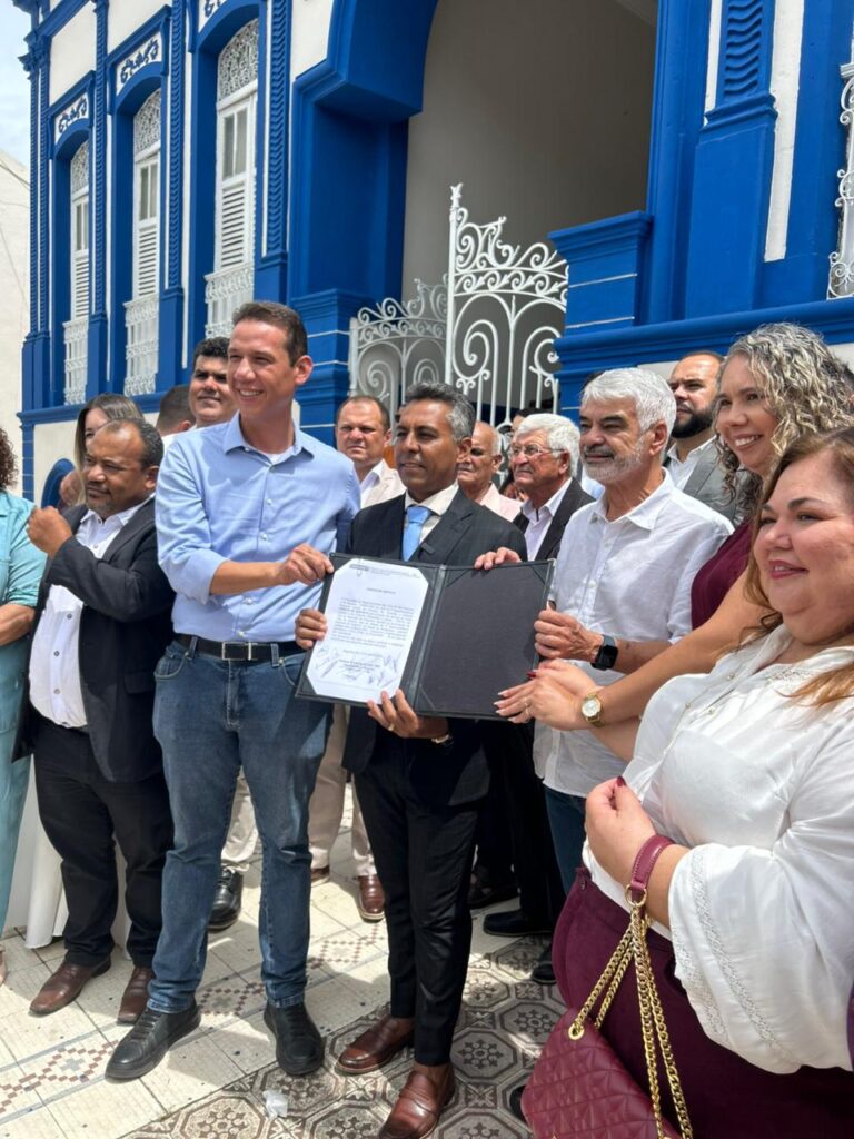 Anúncio de investimentos em obras em Pesqueira