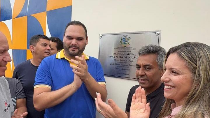 Reinuguração escola municipal de Pesqueira