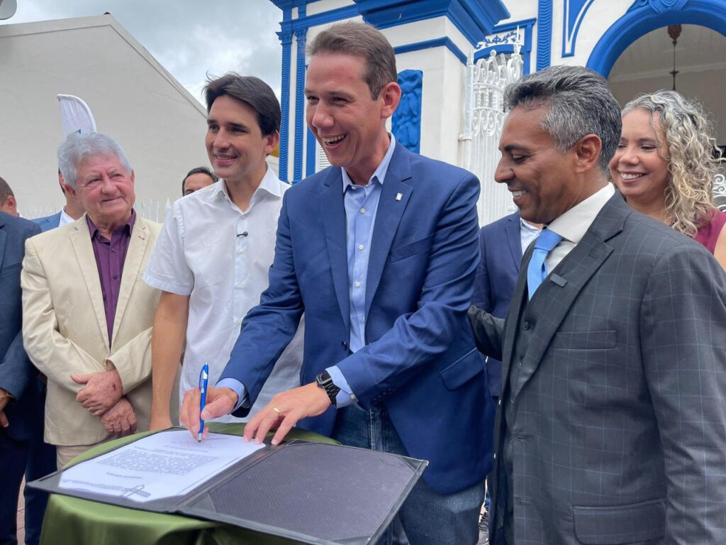 Anúncio de investimentos em obras em Pesqueira